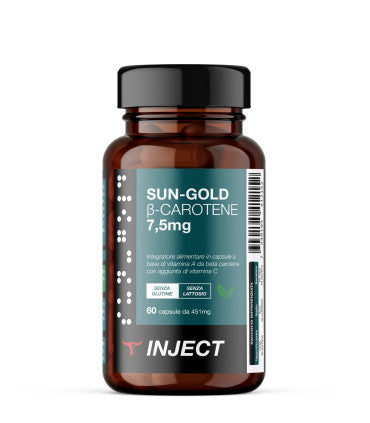 SUN-GOLD B-Carotene 7,5mg (60cps) Inject Nutrition