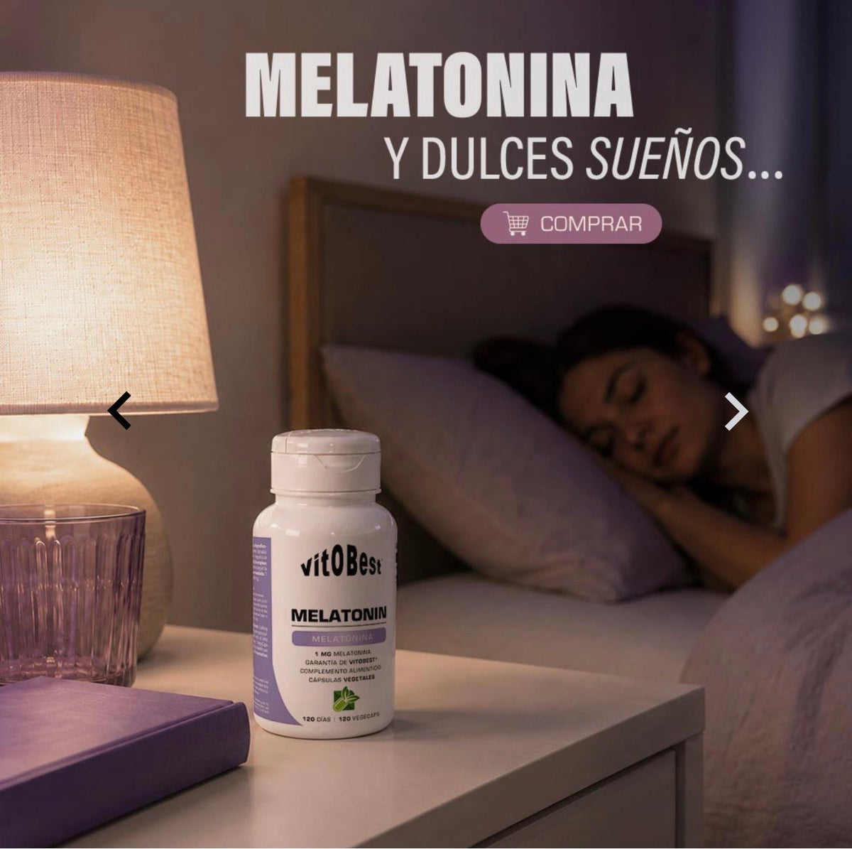 VitoBest Melatonin – 120 vegecaps