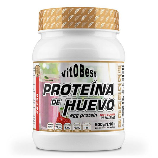 VitoBest Proteína de Huevo – 500 g (3 sabores)