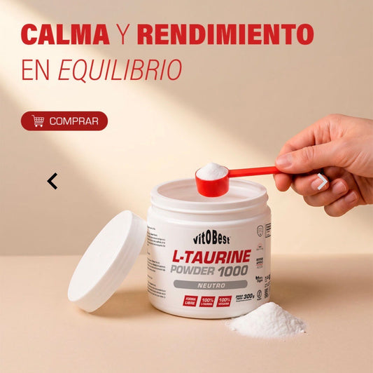 VitoBest L-Taurine Powder 1000 – 300g Neutro