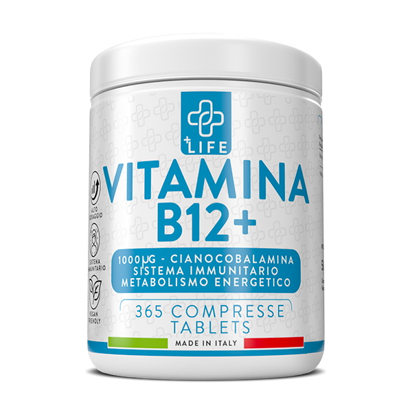 +LIFE  Vitamina B12+ 365 compresse