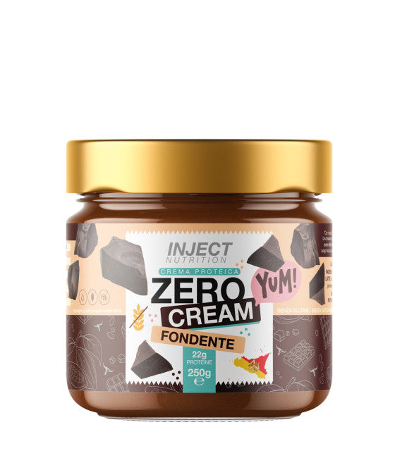Crema Zero Protein 250g – Nata para untar Sin Azúcar 22% Prot | 10 sabores | INYECTAR Nutrición