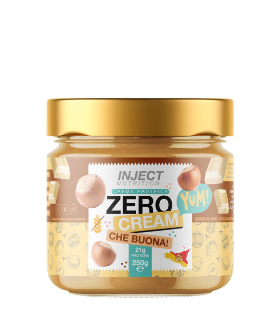 Crema Zero Protein 250g – Nata para untar Sin Azúcar 22% Prot | 10 sabores | INYECTAR Nutrición