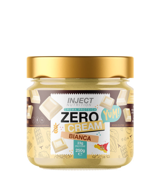 Crema Zero Protein 250g – Nata para untar Sin Azúcar 22% Prot | 10 sabores | INYECTAR Nutrición