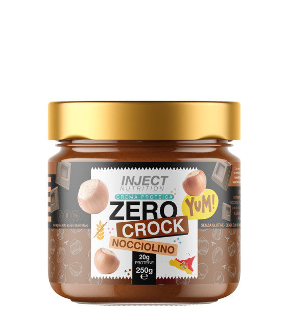 Crema Zero Protein 250g – Nata para untar Sin Azúcar 22% Prot | 10 sabores | INYECTAR Nutrición