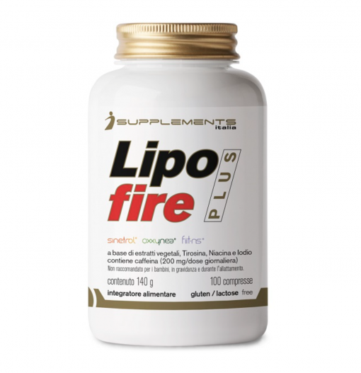 iSupplements Italia LIPOFIRE PLUS 180 CPR - Bruciagrassi Antiossidante