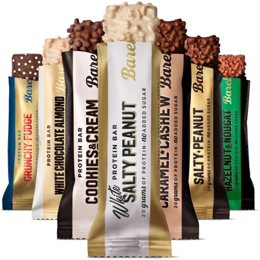 Barebells Protein Bar è una delizia incomparabilmente deliziosa, morbida e cremosa. Rimanere in forma non è mai stato così delizioso. Barebells rivoluziona la categoria delle barrette proteiche!