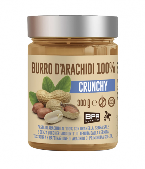 BPR Nutrition Burro di Arachidi crunchy