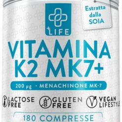 +LIFE Vitamina K2 MK7+ 180 COMPRESSE