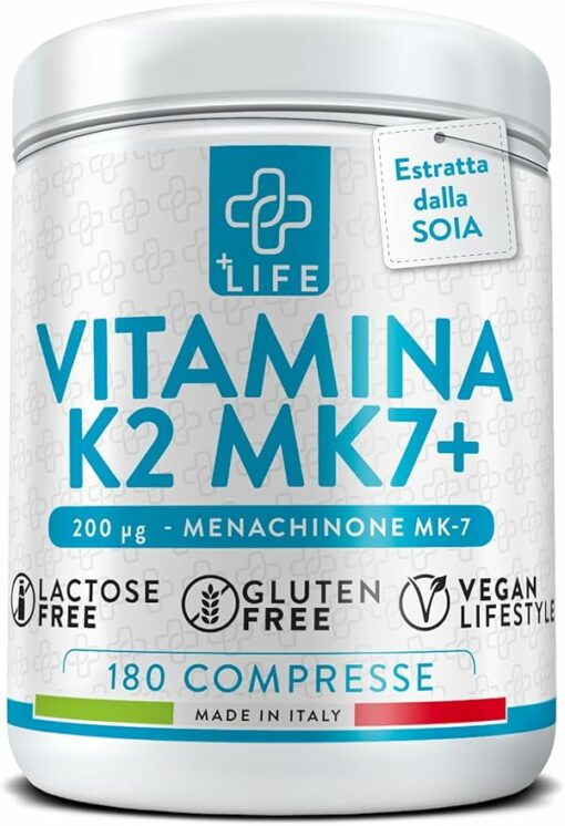 +LIFE Vitamina K2 MK7+ 180 COMPRESSE