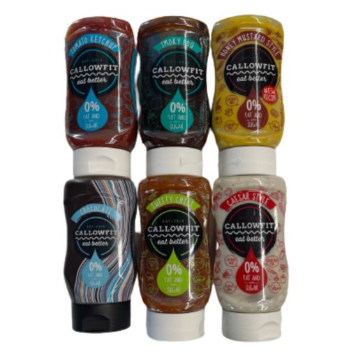 CALLOWFIT MIX 5 SALSE SALATE + 1 DOLCE CIOCCOLATO