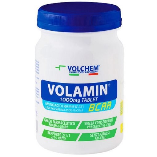 Volchem VOLAMIN 300 cpr da 1000mg Aminoacidi Ramificati BCAA