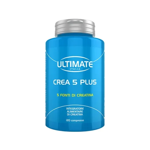 CREA 5 PLUS 120CPS | Creatine 5 fonti | ULTIMATE ITALIA