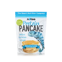 Protein Pancake Nätoo è un preparato in polvere istantaneo a base di avena e sieroproteine isolate per la preparazione di deliziosi pancake proteici.