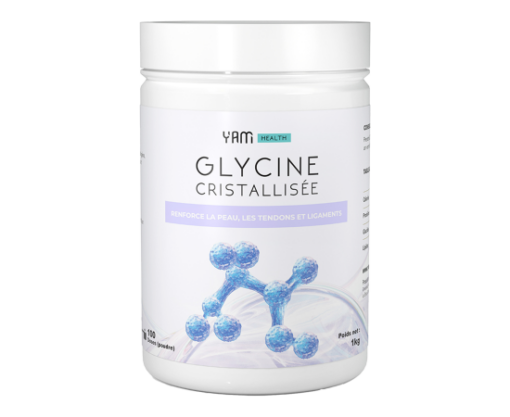 Glycine Cristallisée - 1000g YAM NUTRITION