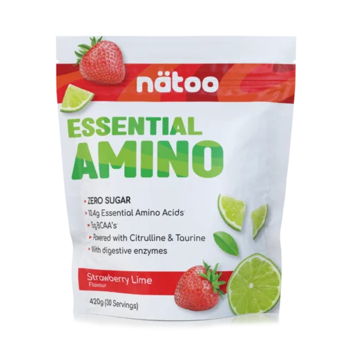 aminoacidi essenziali natoo fragola lime