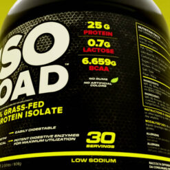 ISOLOAD® 908g Pure Whey Isolate, Zero Sugar. Low Lactose GET INFO – Alpha Pro Nutrition